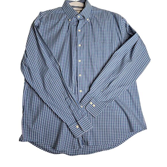 Men's Peter Millar Crown Comfort Long Sleeve Button Down Shirt Size XL - Picture 4 of 9